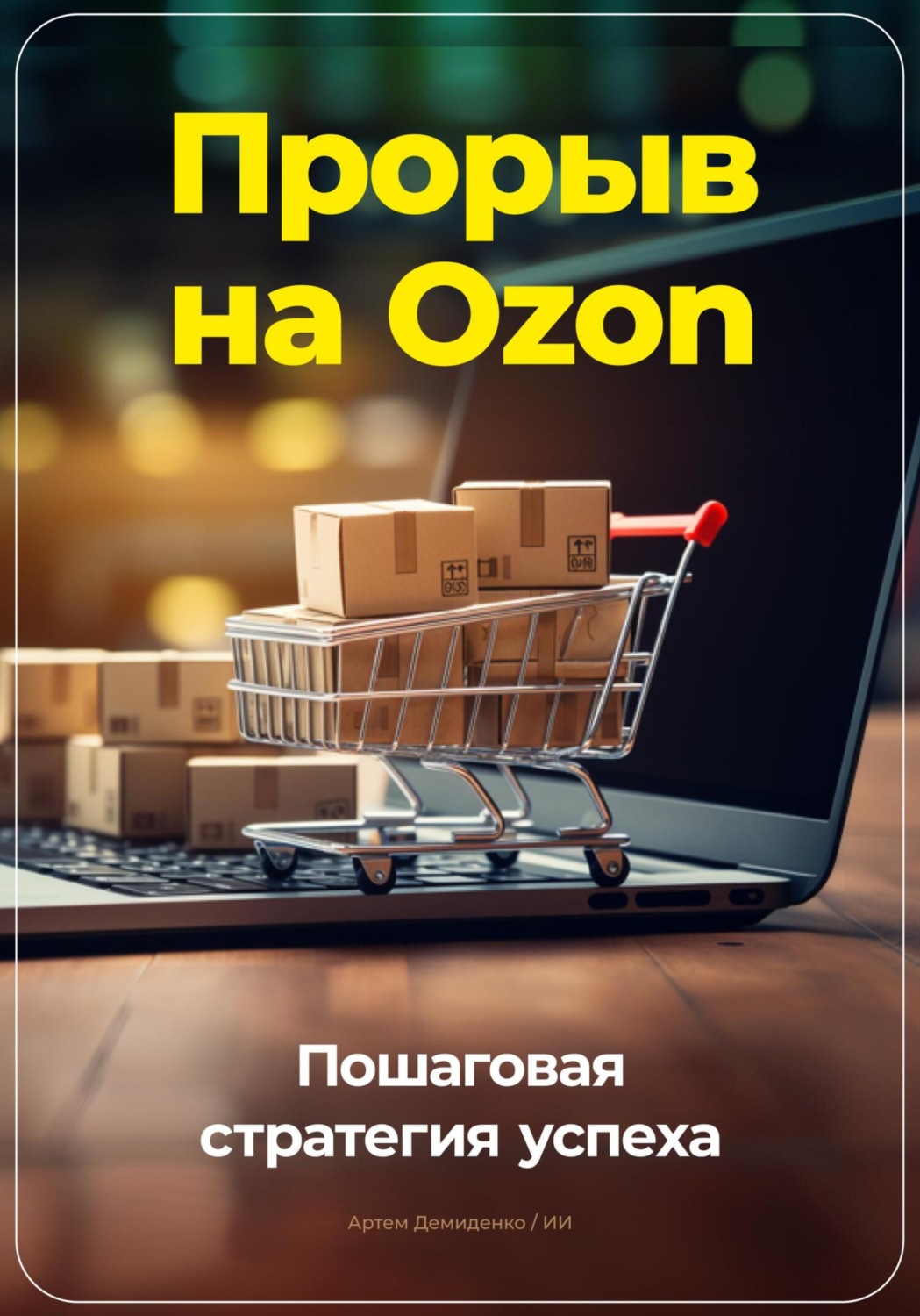 Обложка книги «Прорыв на Ozon: Пошаговая стратегия успеха»