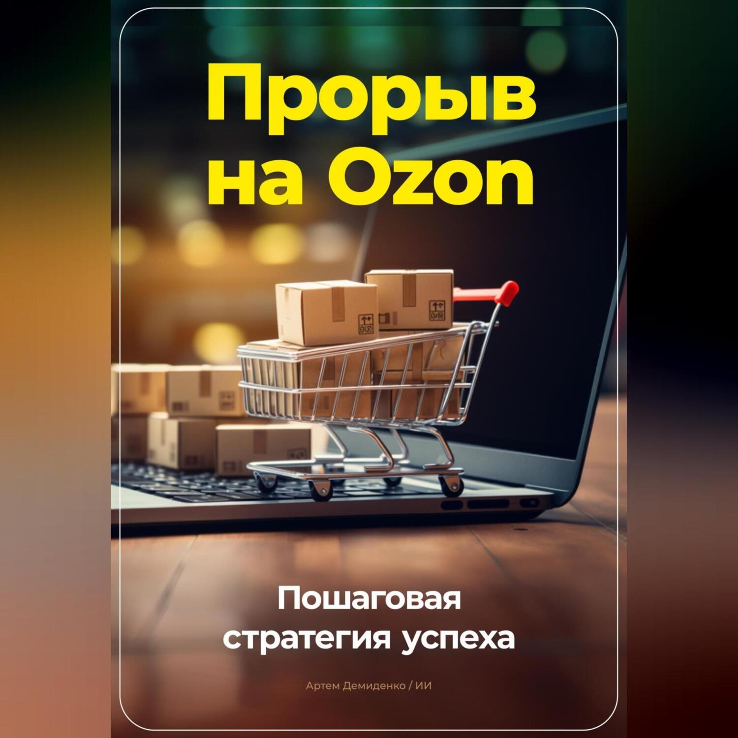 Обложка книги «Прорыв на Ozon: Пошаговая стратегия успеха»