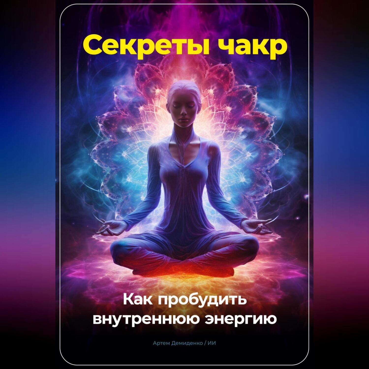 Обложка книги «Секреты чакр: Как пробудить внутреннюю энергию»