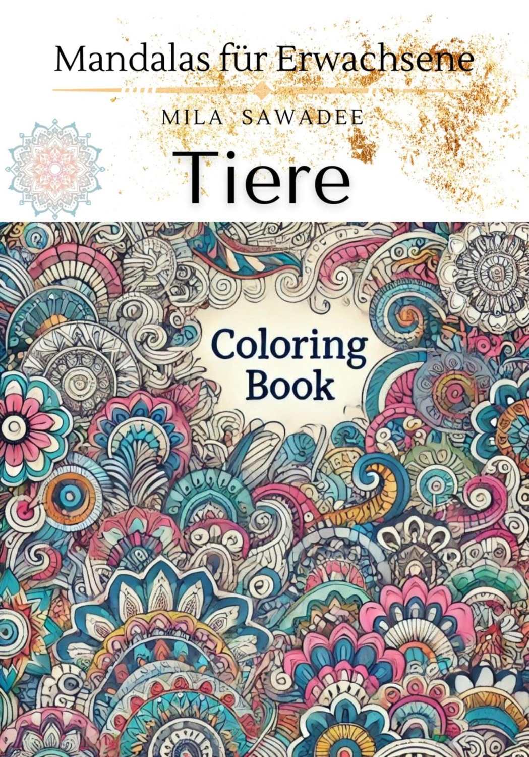 Обложка книги «Tiere – Mandalas für Erwachsene»