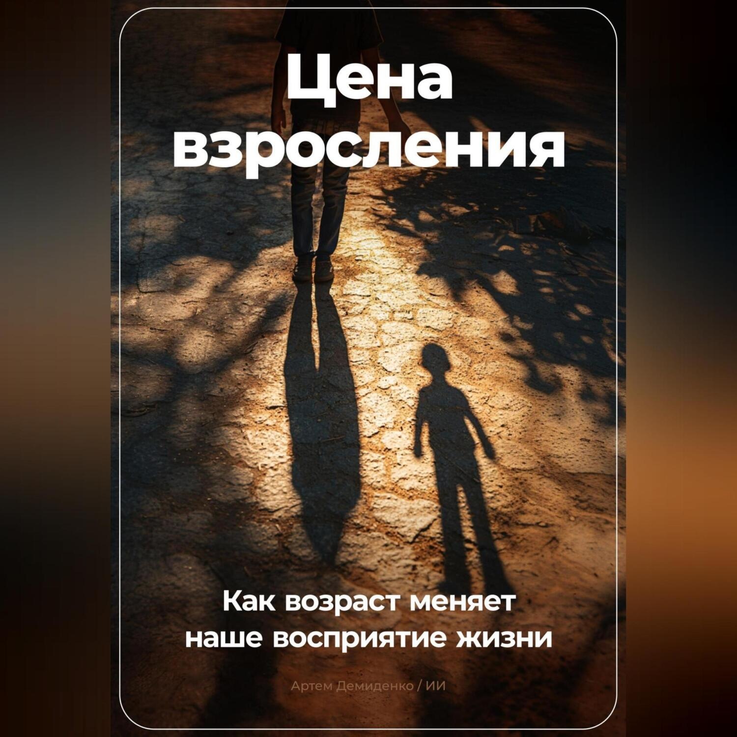 Обложка книги «Цена взросления: Как возраст меняет наше восприятие жизни»