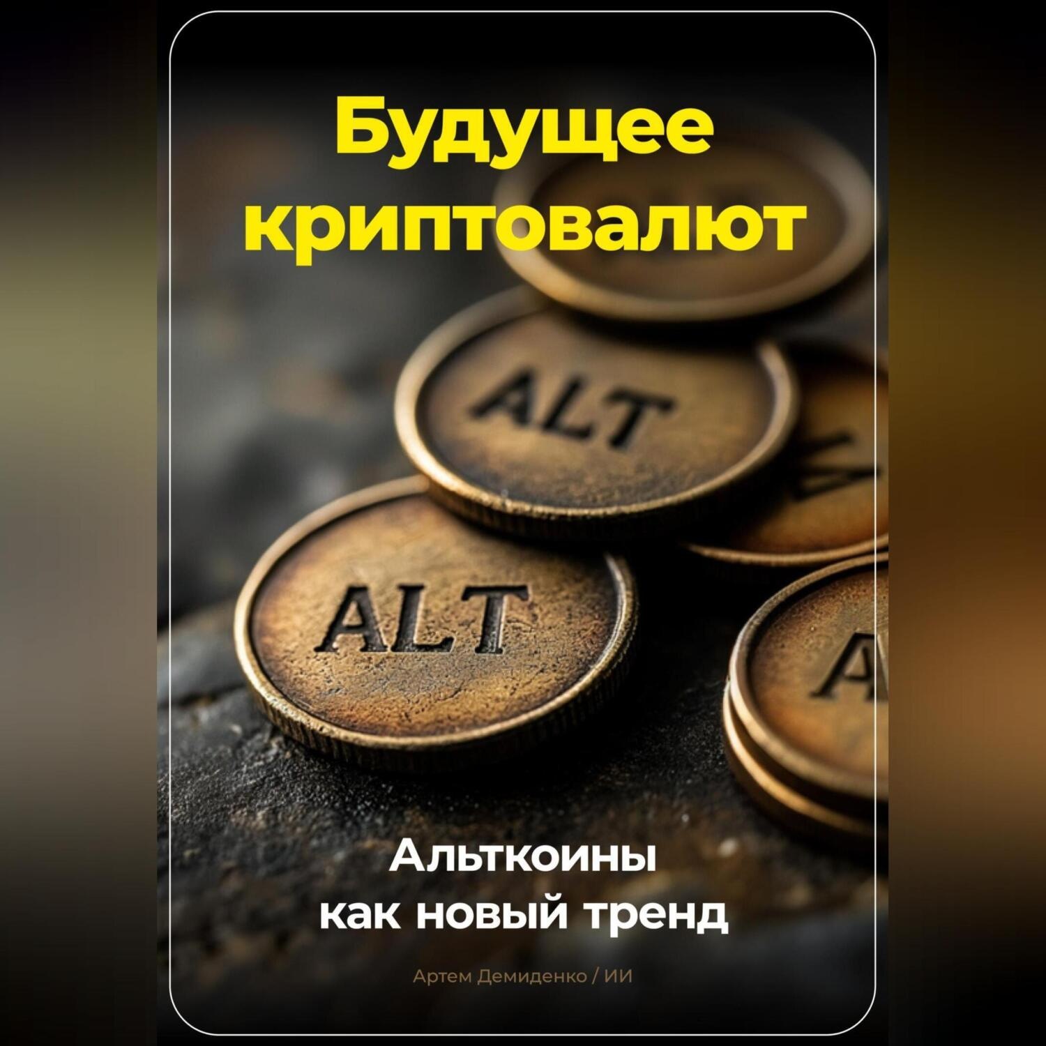 Обложка книги «Будущее криптовалют: Альткоины как новый тренд»