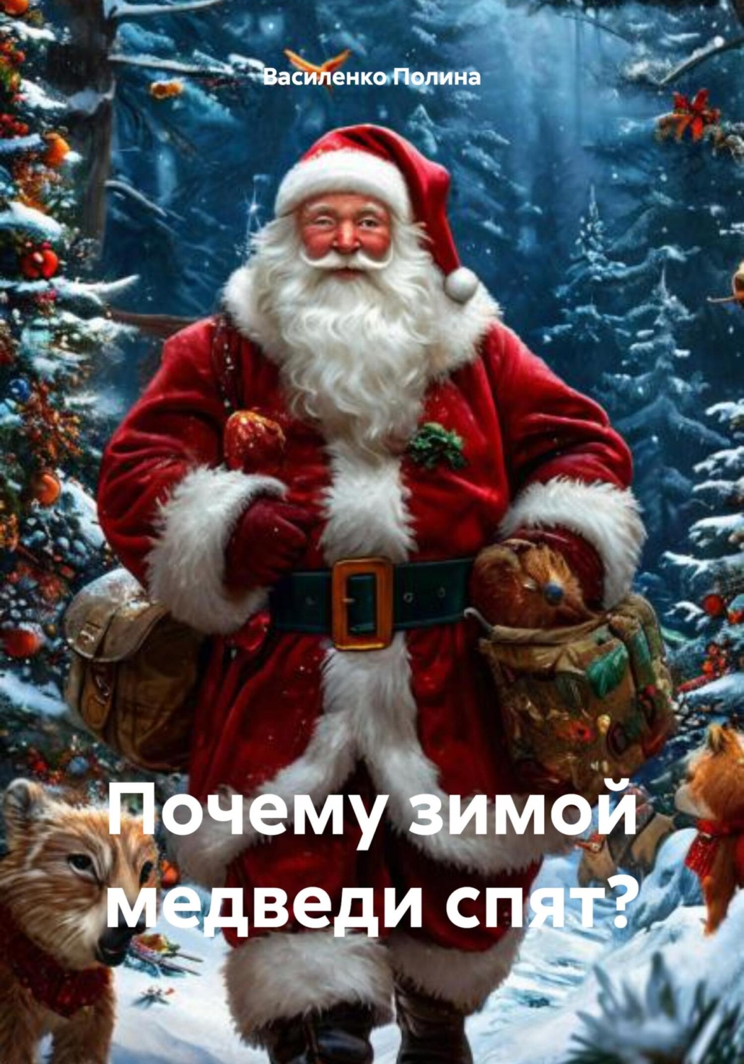 Обложка книги «Почему зимой медведи спят?»