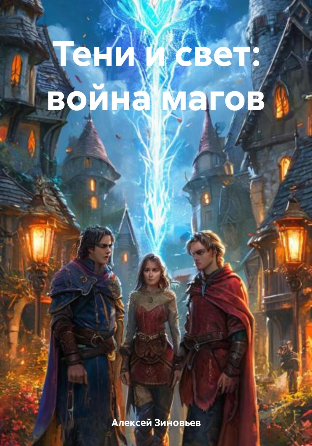 Обложка книги «Тени и свет: война магов»