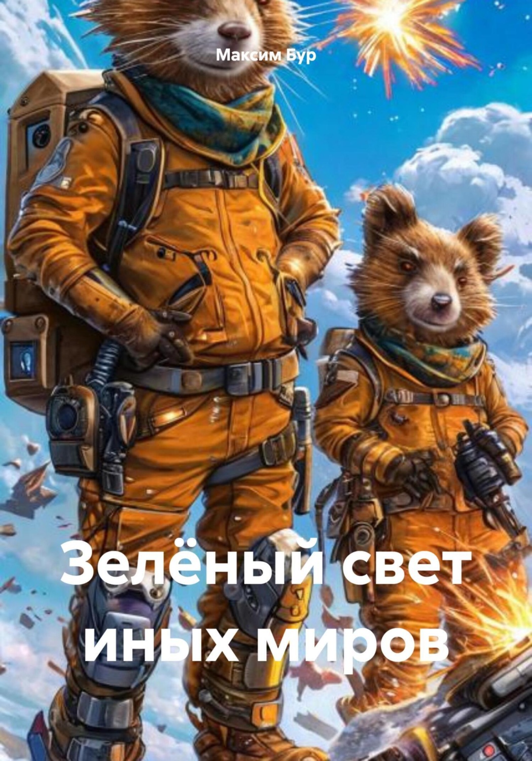 Обложка книги «Зелёный свет иных миров»