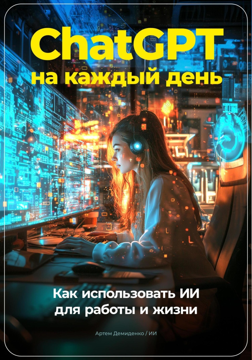 Обложка книги «ChatGPT на каждый день: Как использовать ИИ для работы и жизни»