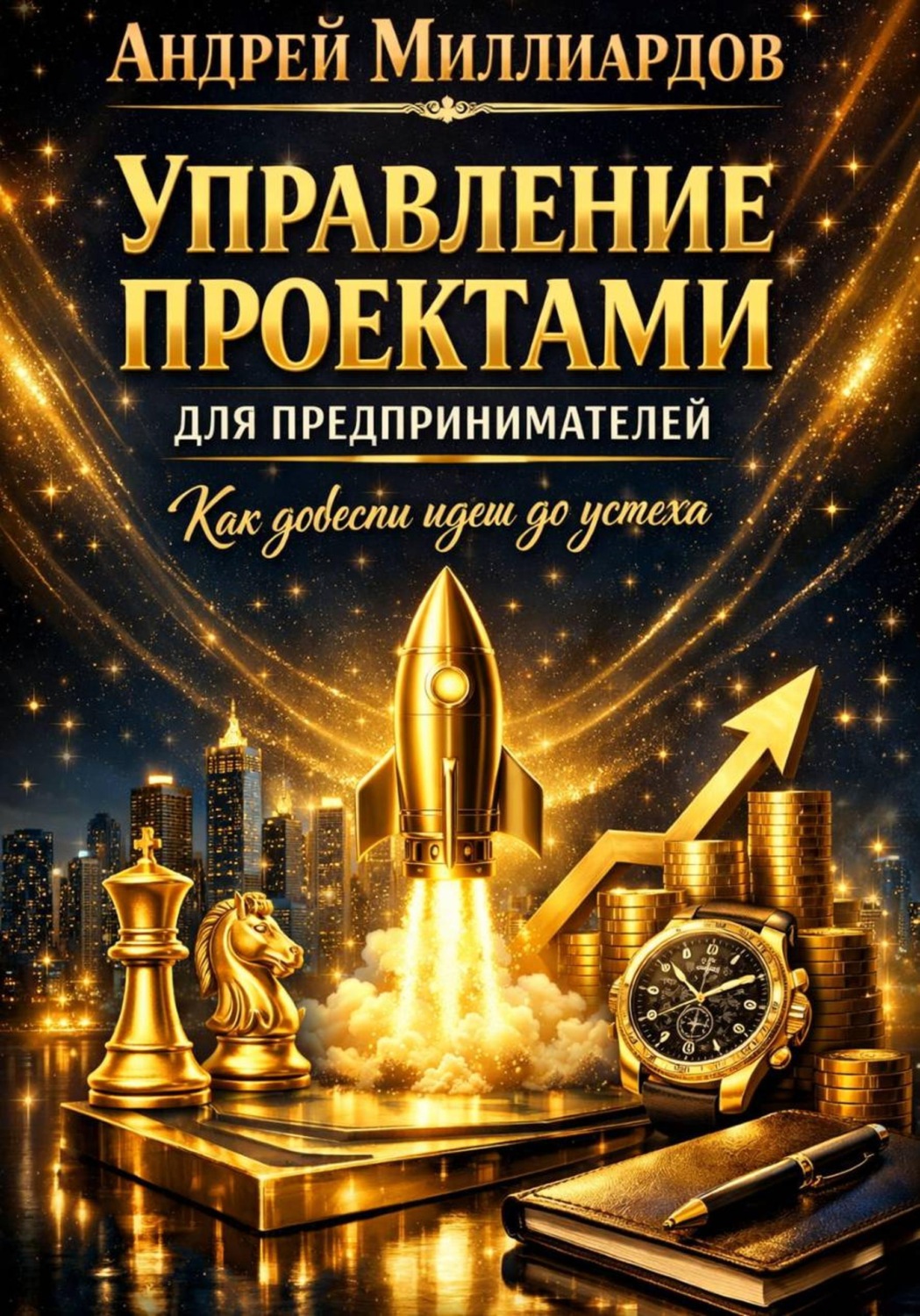 Обложка книги «Управление проектами для предпринимателей. Как довести идеи до успеха»