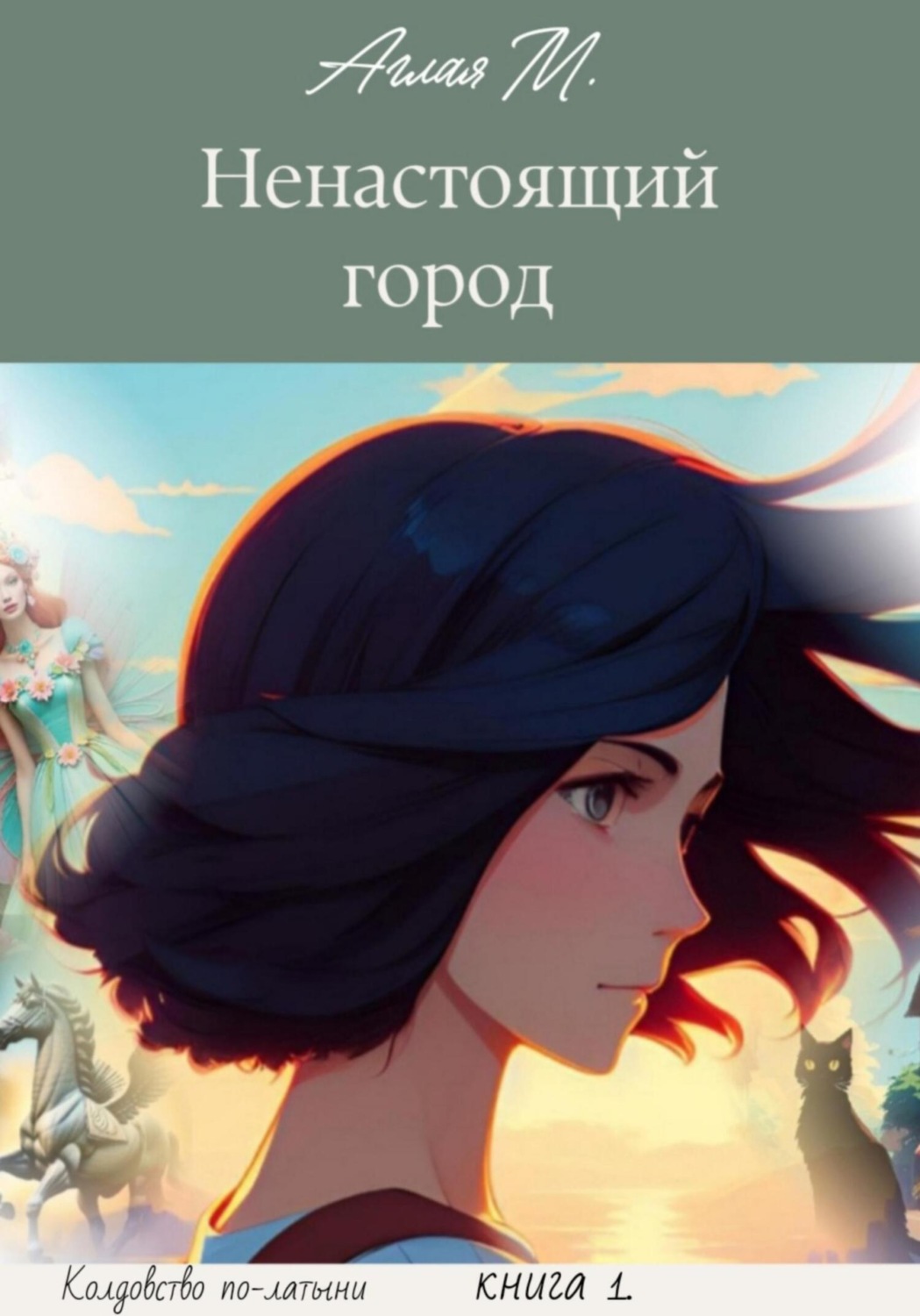Обложка книги «Ненастоящий город»