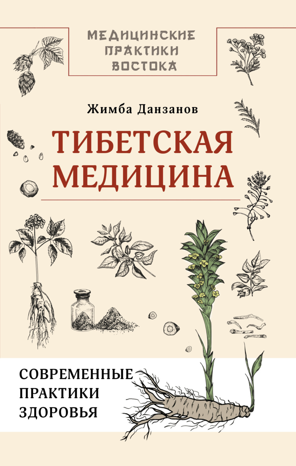 Обложка книги «Тибетская медицина: современные практики здоровья»