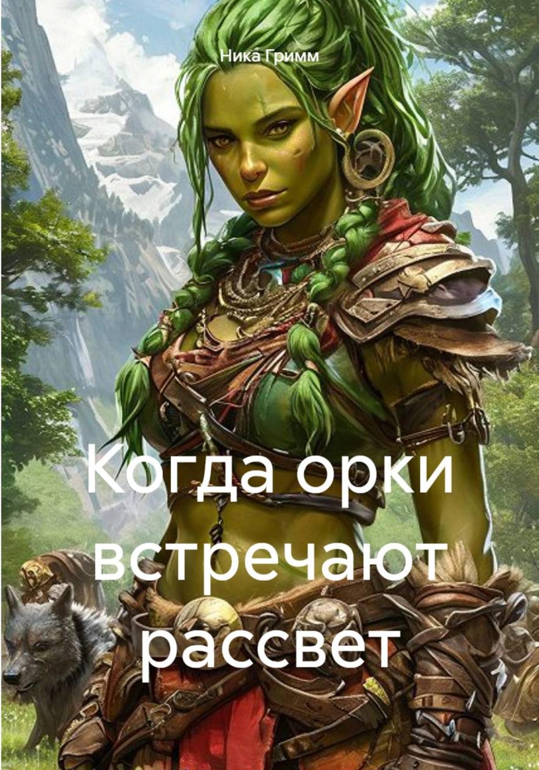 Обложка книги «Когда орки встречают рассвет»