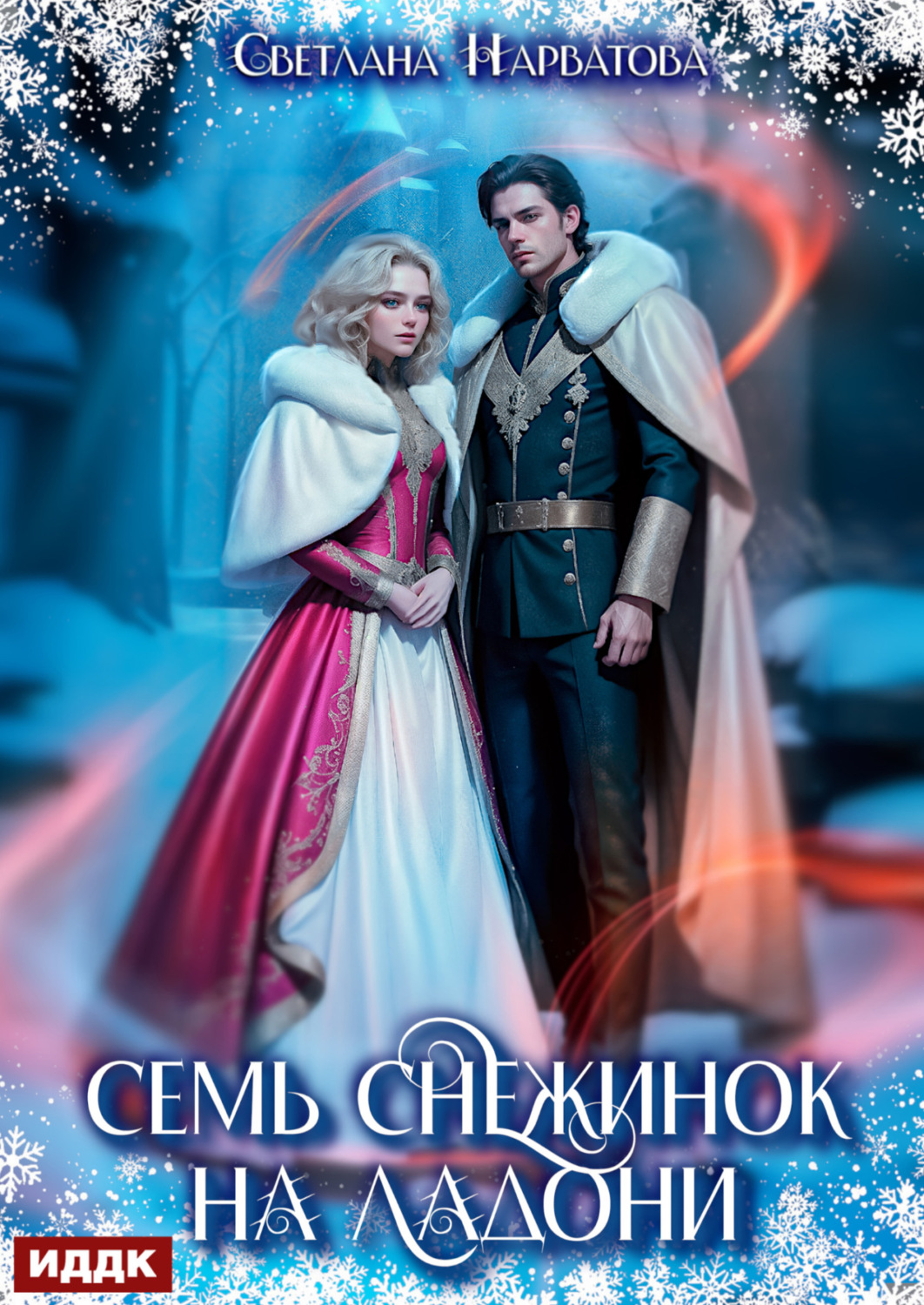 Обложка книги «Семь снежинок на ладони»
