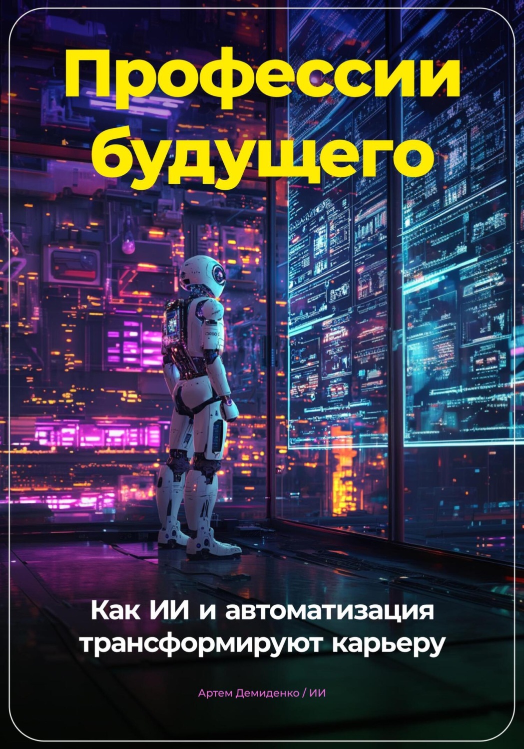 Обложка книги «Профессии будущего: Как ИИ и автоматизация трансформируют карьеру»