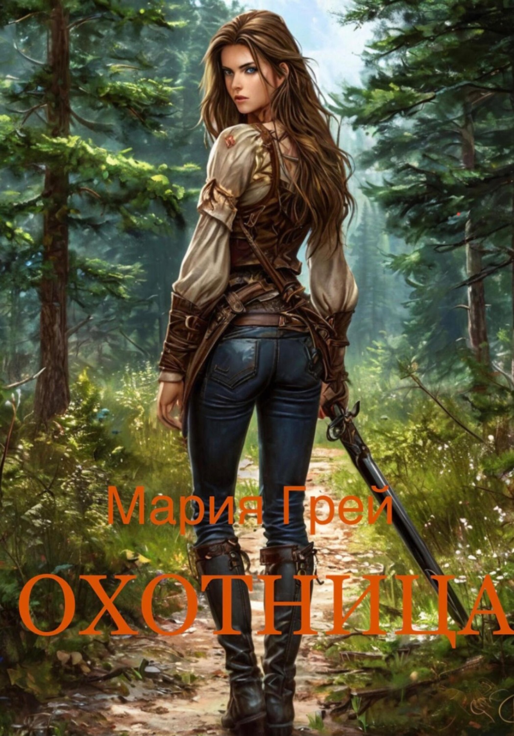 Обложка книги «Охотница»