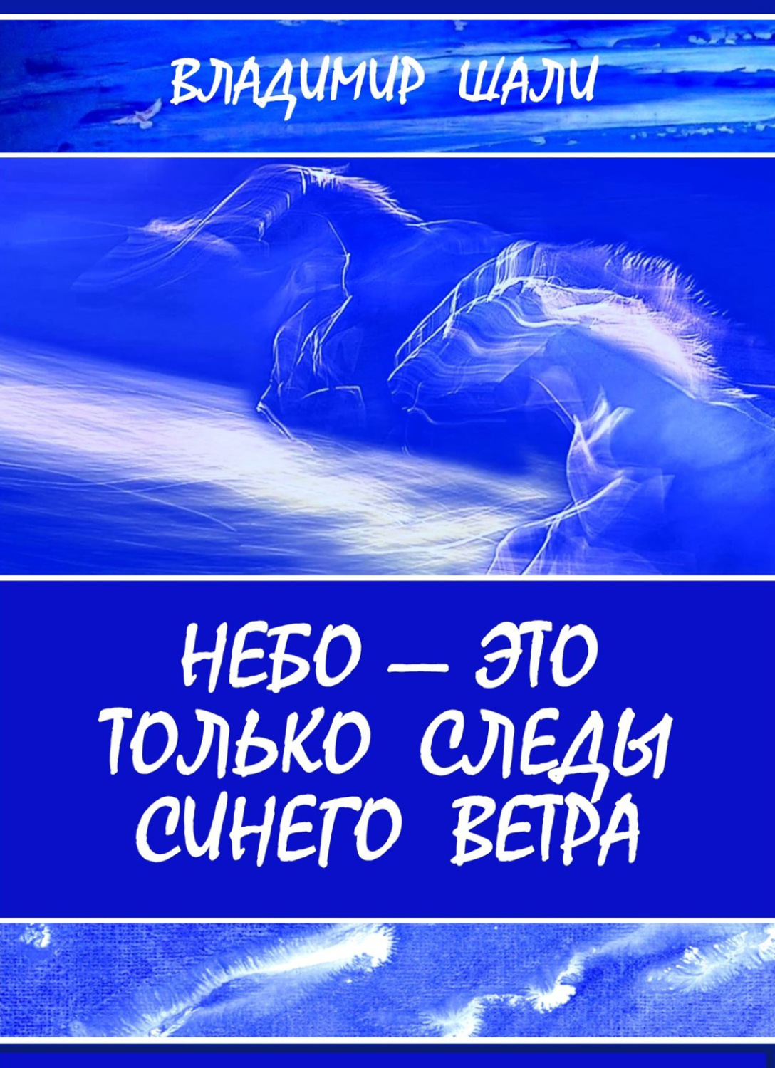 Обложка книги «Небо – это только следы синего ветра»