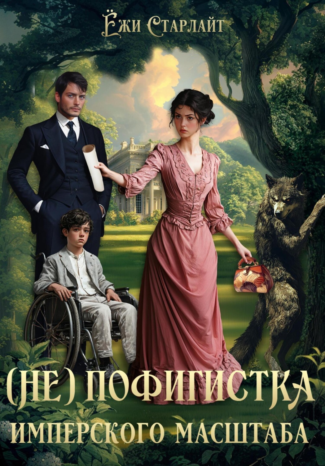 Обложка книги «(Не) Пофигистка Имперского масштаба»