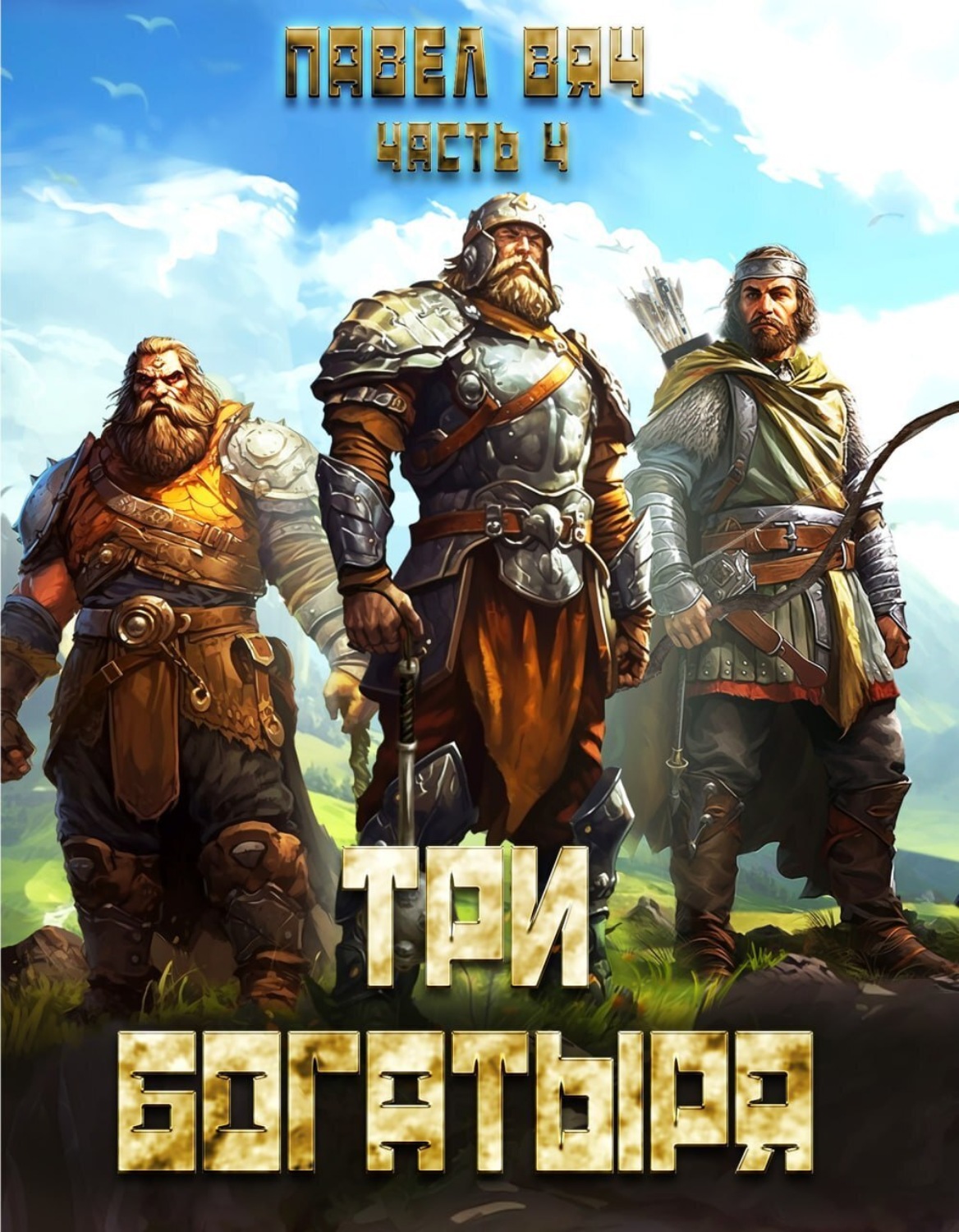 Обложка книги «Три богатыря. Часть 4»