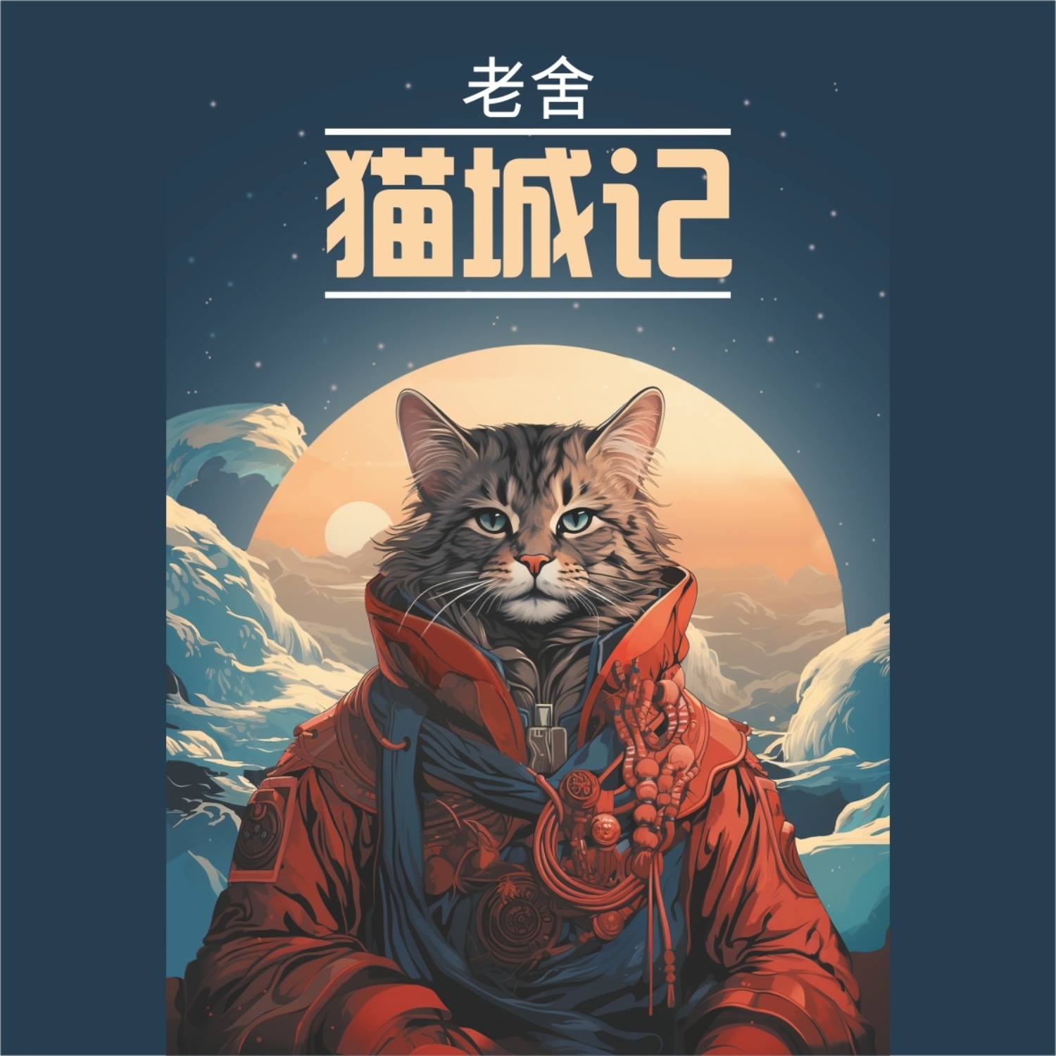 Обложка книги «Записки о кошачьем городе / 猫城记»