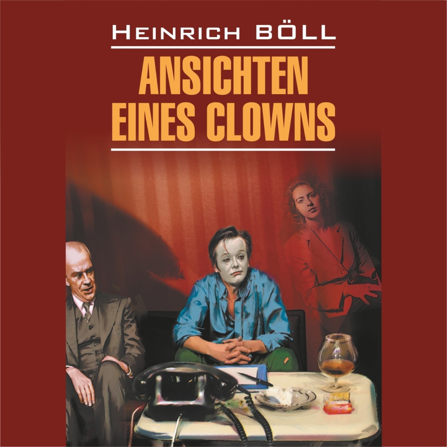 Обложка книги «Ansichten eines Clowns / Глазами клоуна»