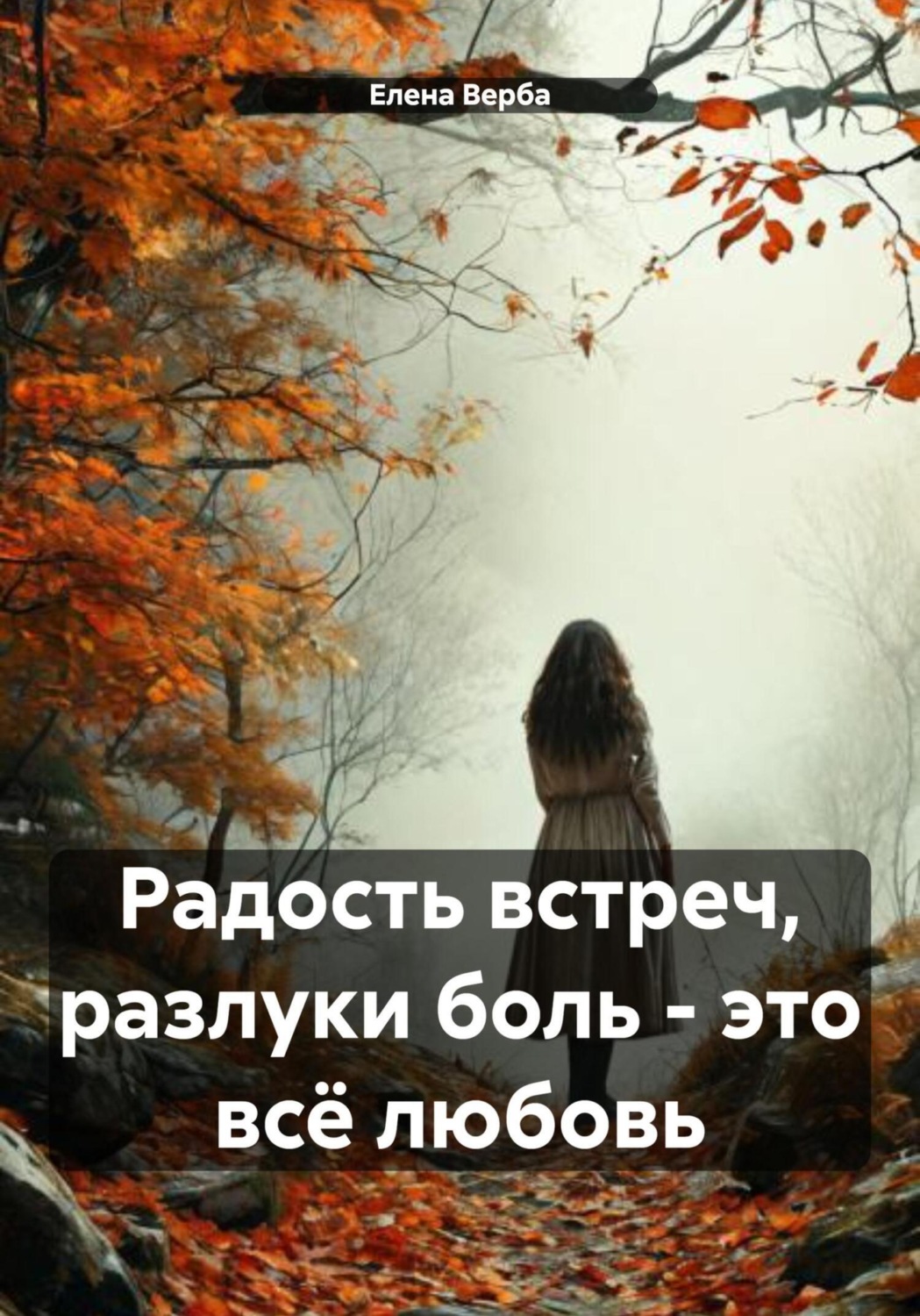 Обложка книги «Радость встреч, разлуки боль – это всё любовь»
