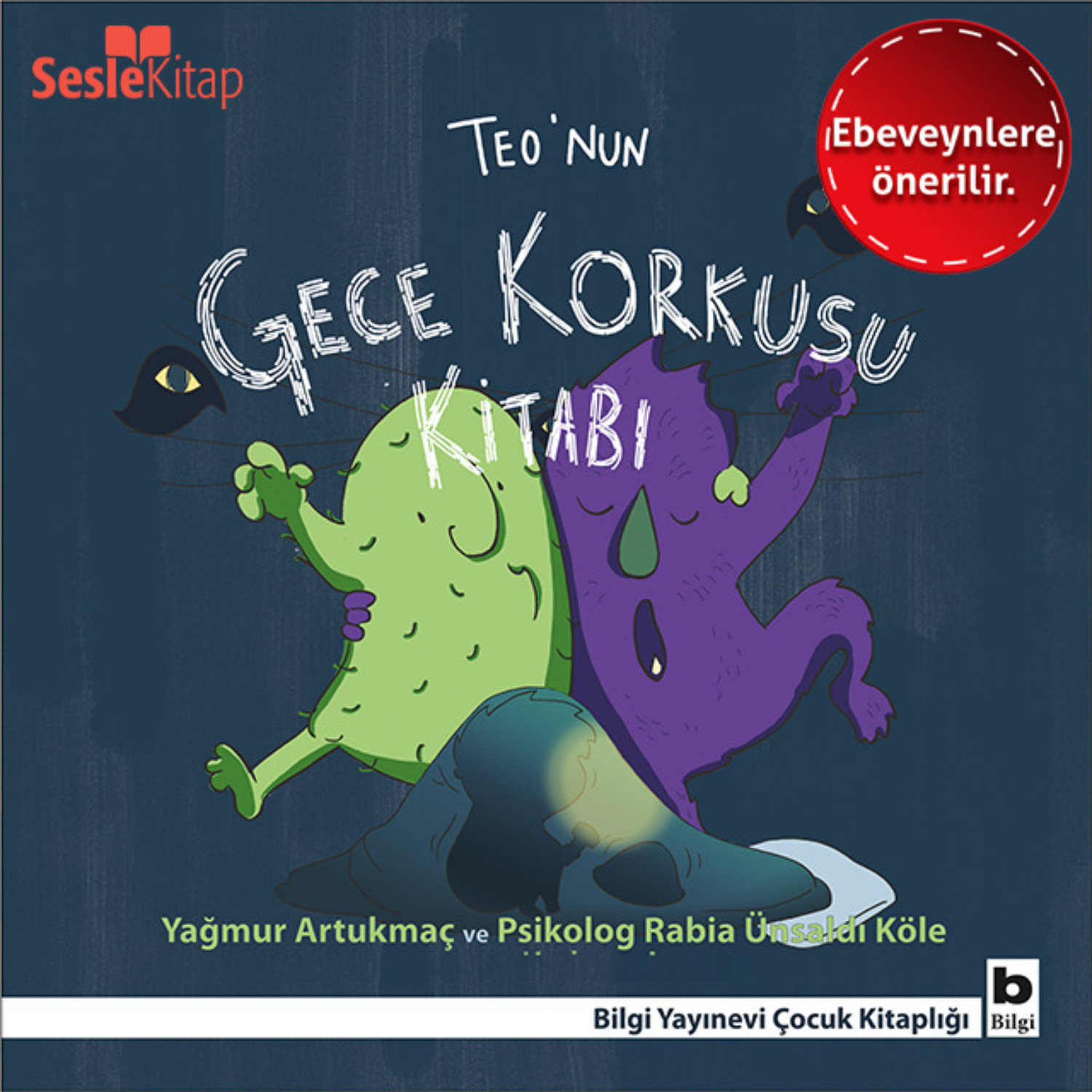 Обложка книги «Teo Dizisi 3 (Ebeveynlere Özel) - Teo'nun Gece Korkusu Kitabı»