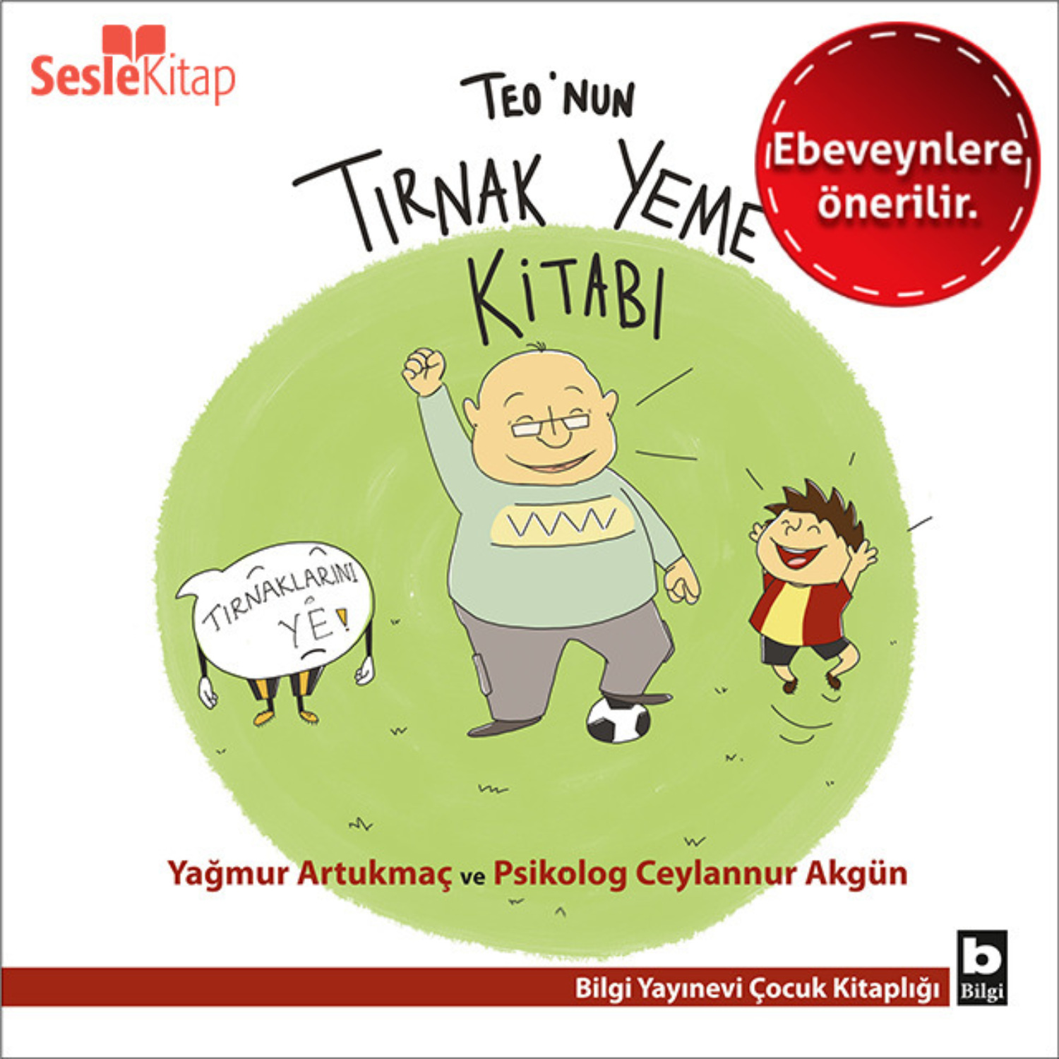 Обложка книги «Teo Dizisi 2 (Ebeveynlere Özel) - Teo'nun Tırnak Yeme Kitabı»