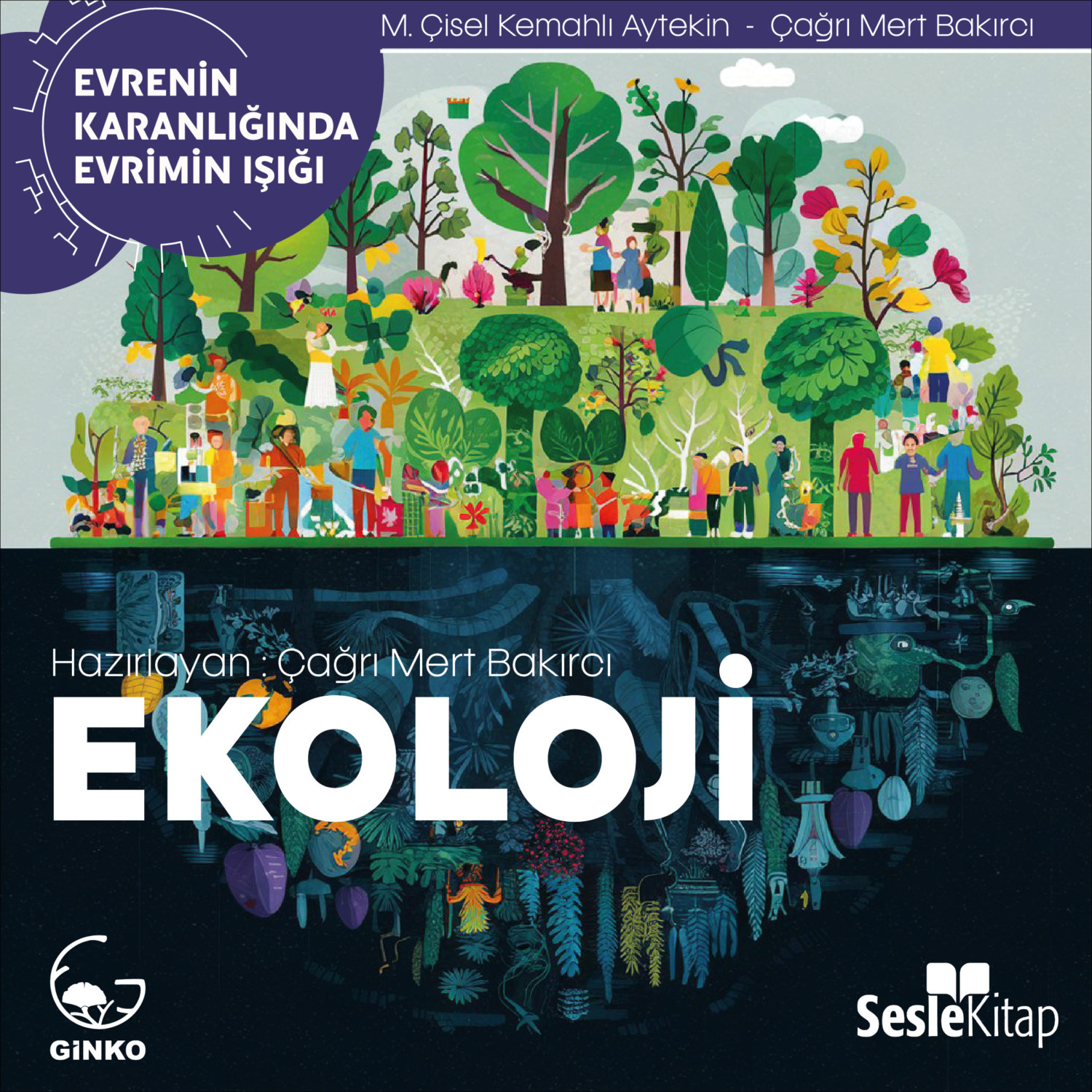 Обложка книги «EVRENİN KARANLIĞINDA EVRİMİN IŞIĞI BÖLÜM 4 / EKOLOJİ - Çevreden Bağımsız Bir Evrim Düşünülemez!»