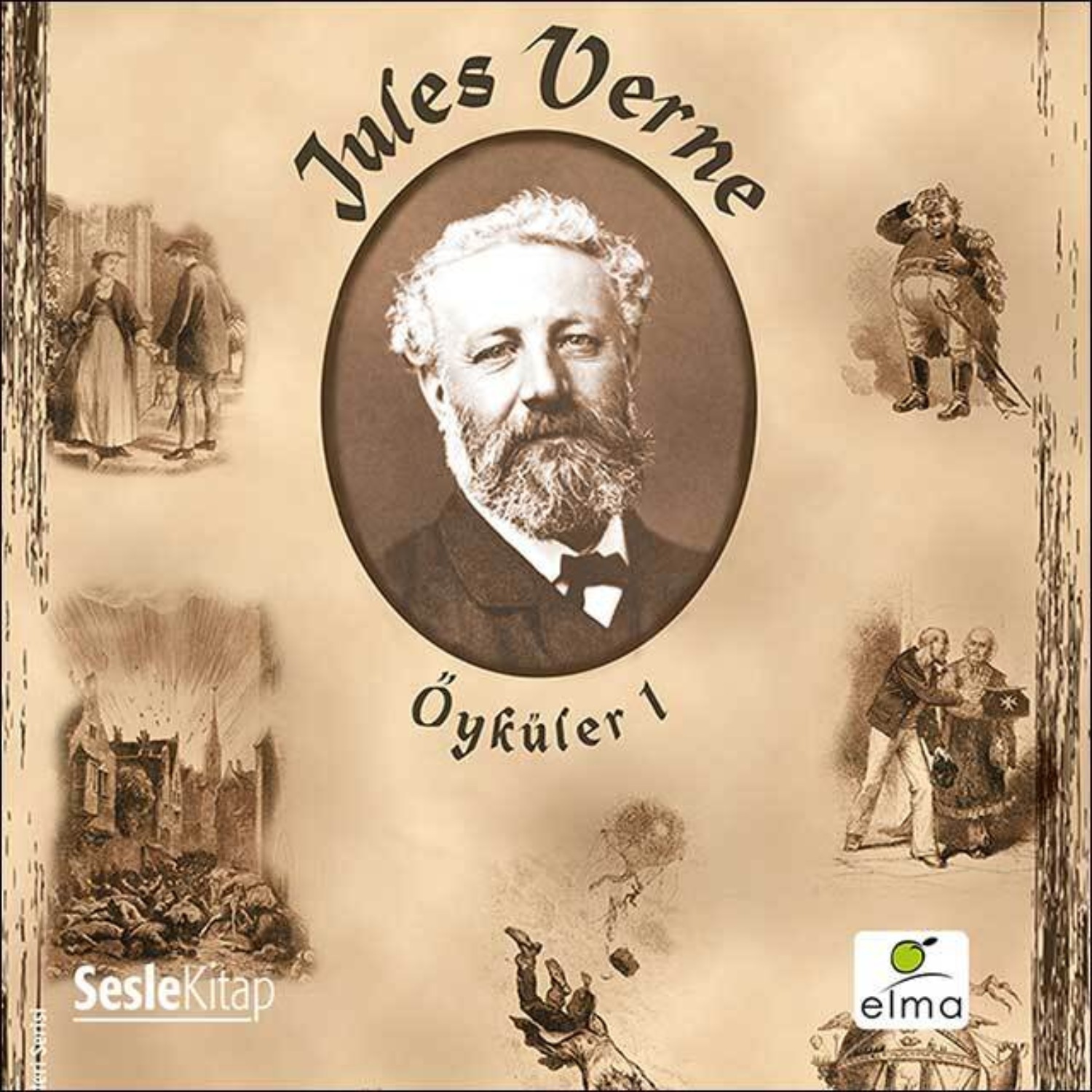 Обложка книги «Jules Verne Öyküler 1»