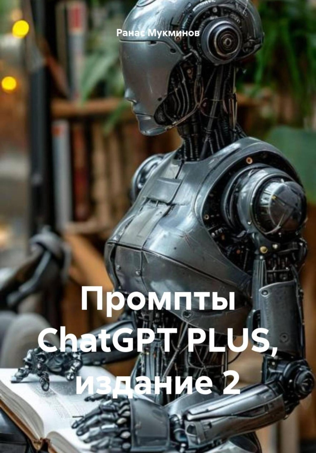 Обложка книги «Промпты ChatGPT PLUS, 2-е издание»