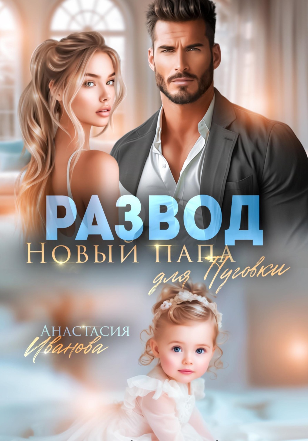 Обложка книги «Развод. Новый папа для Пуговки»