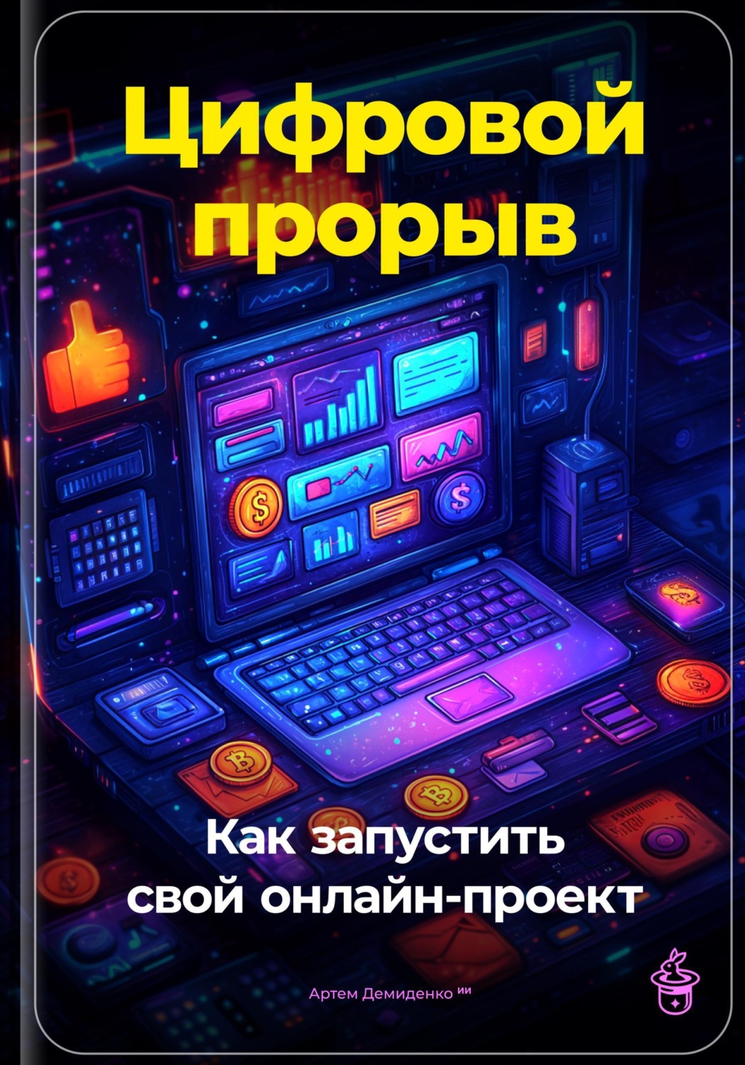Обложка книги «Цифровой прорыв: Как запустить свой онлайн-проект»