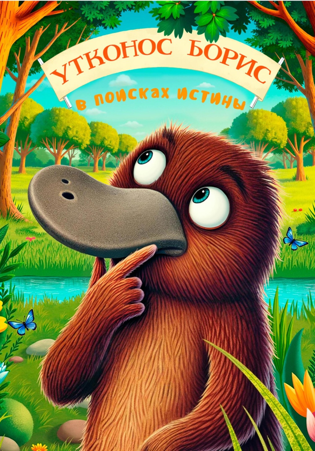 Обложка книги «Утконос Борис в поисках истины»