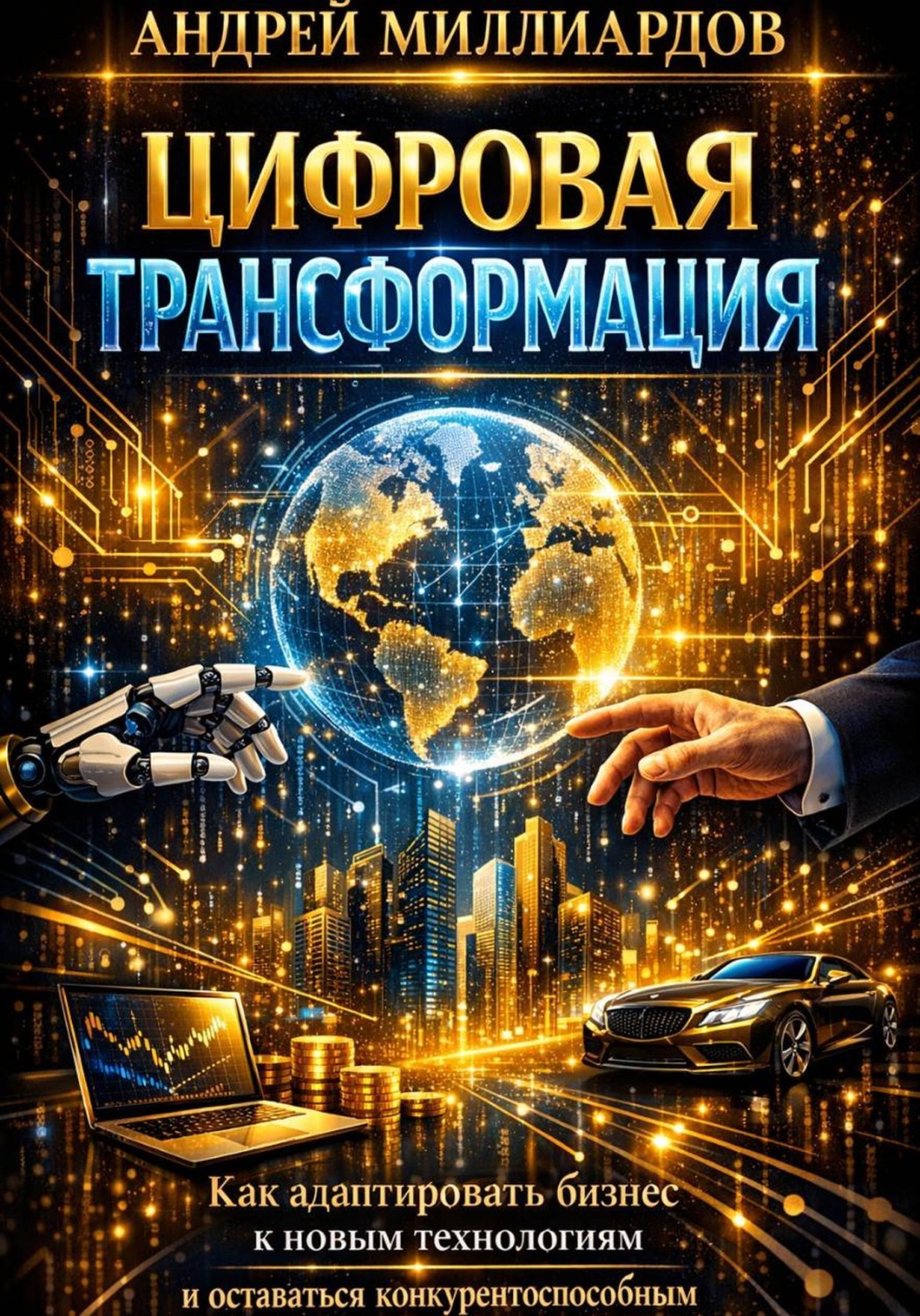 Обложка книги «Цифровая трансформация. Как адаптировать бизнес к новым технологиям и оставаться конкурентоспособным»