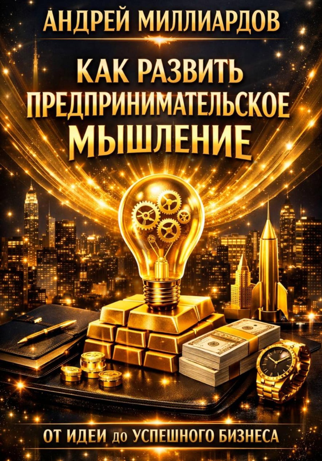 Обложка книги «Как развить предпринимательское мышление. От идеи до успешного бизнеса»