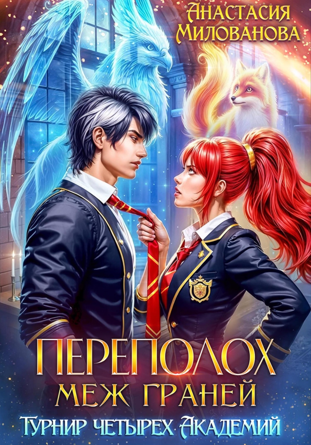 Обложка книги «Переполох меж Граней. Турнир четырёх Академий»