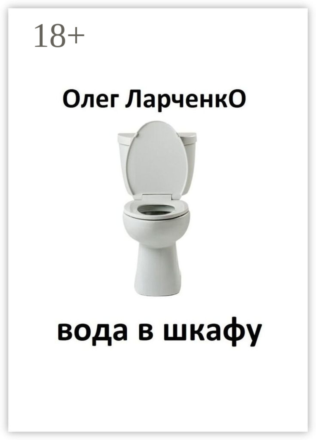 Обложка книги «вода в шкафу»