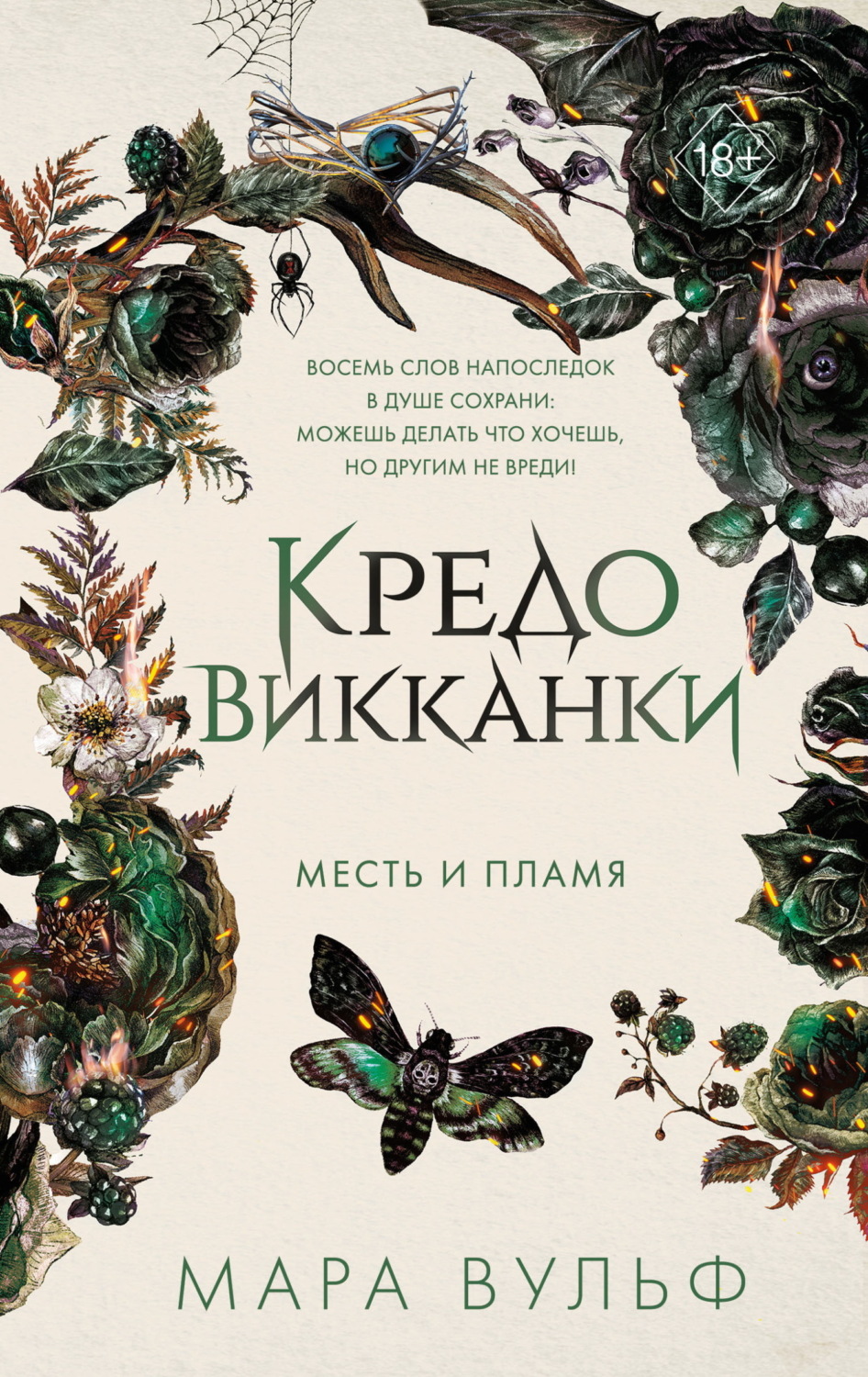 Обложка книги «Кредо викканки. Месть и пламя»