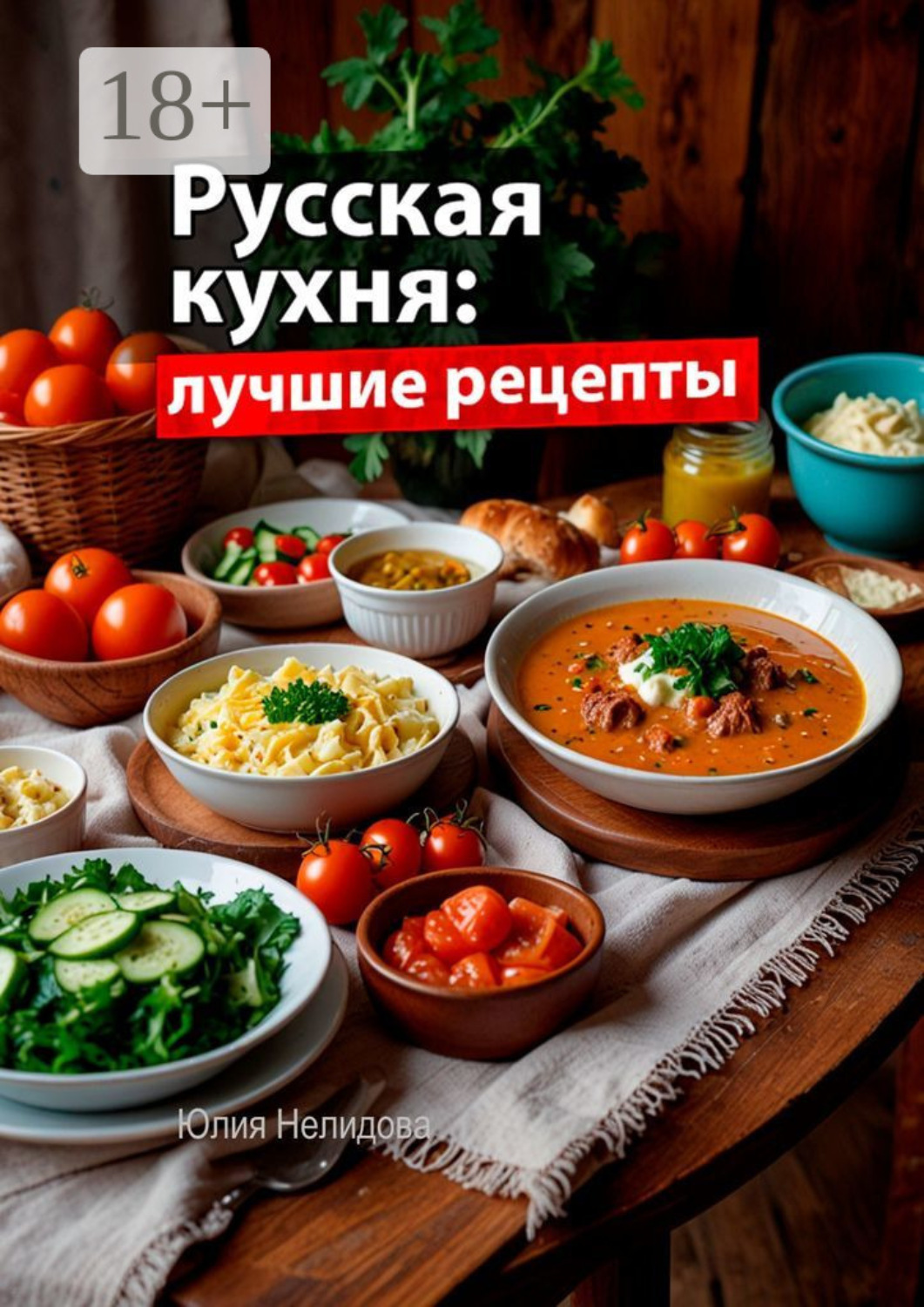 Обложка книги «Русская кухня: Лучшие рецепты»