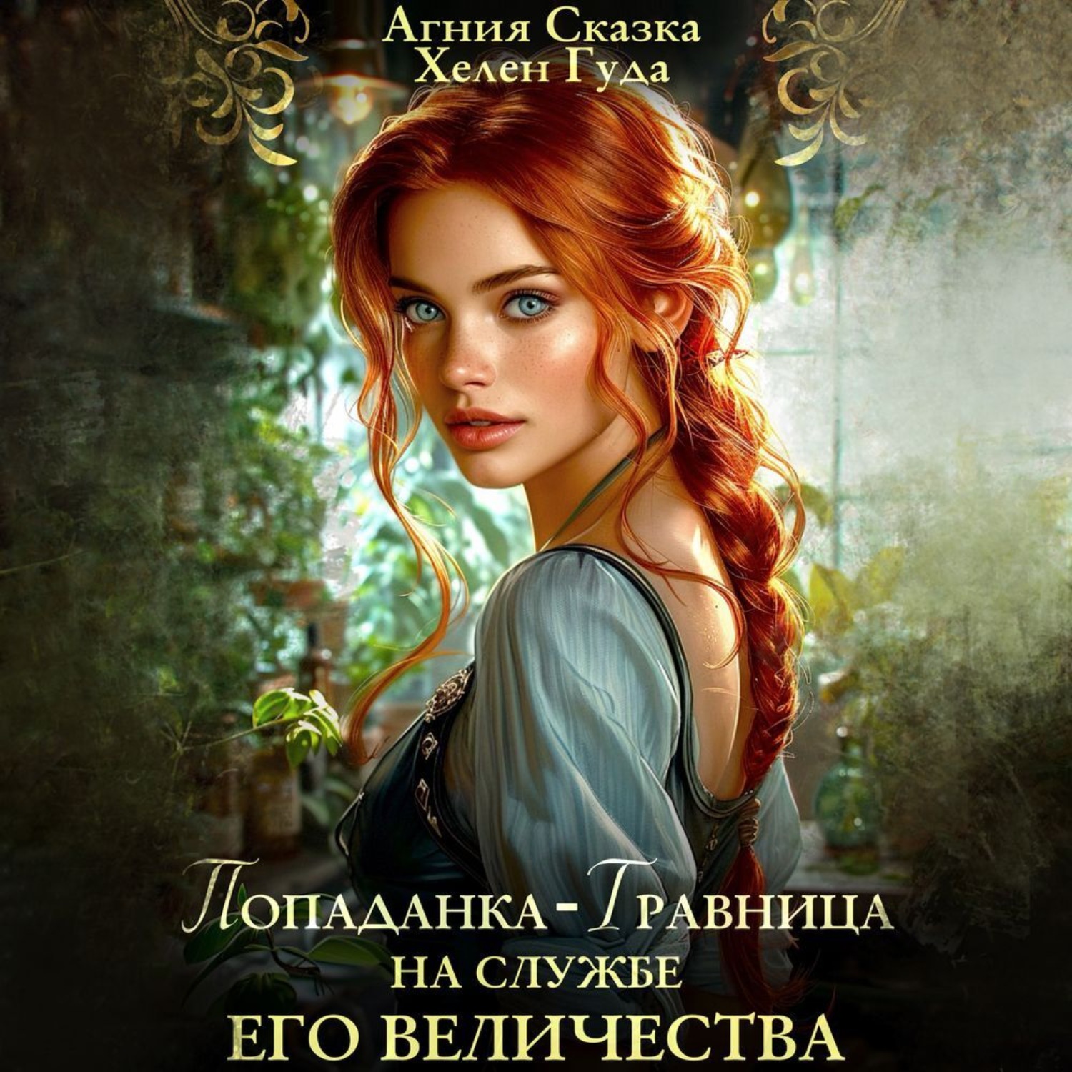 Обложка книги «Попаданка-травница на службе Его Величества»