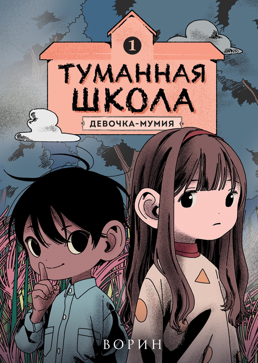 Обложка книги «Туманная школа. Девочка-мумия. Книга 1»