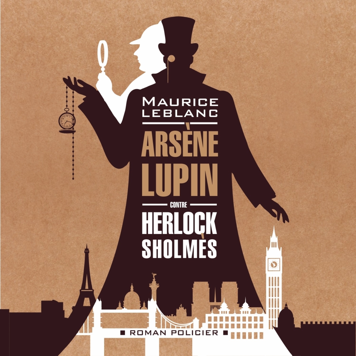 Обложка книги «Арсен Люпен против Херлока Шолмса / Arsène Lupin contre Herlock Sholmès»