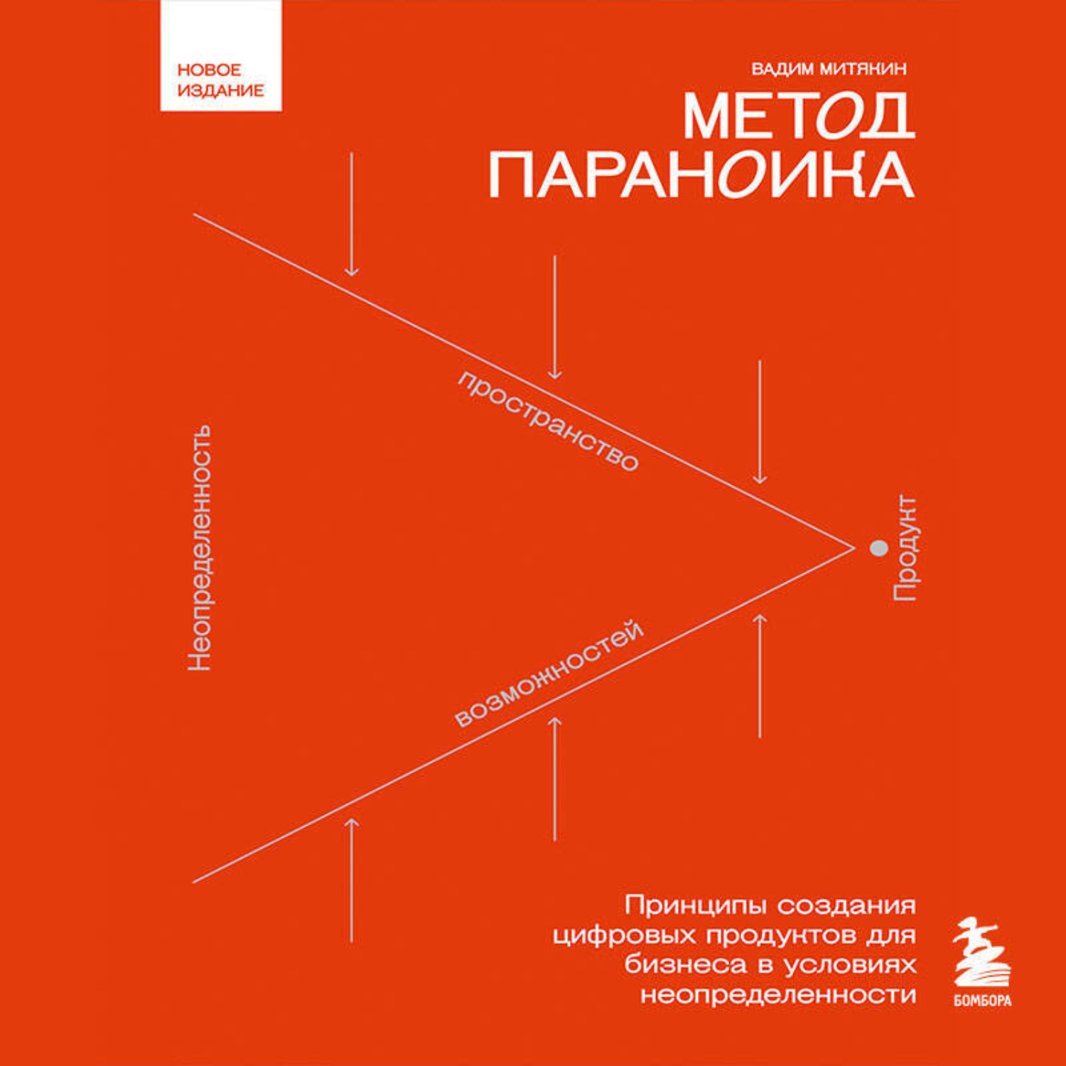 Обложка книги «Метод параноика. Принципы создания цифровых продуктов для бизнеса в условиях неопределенности»