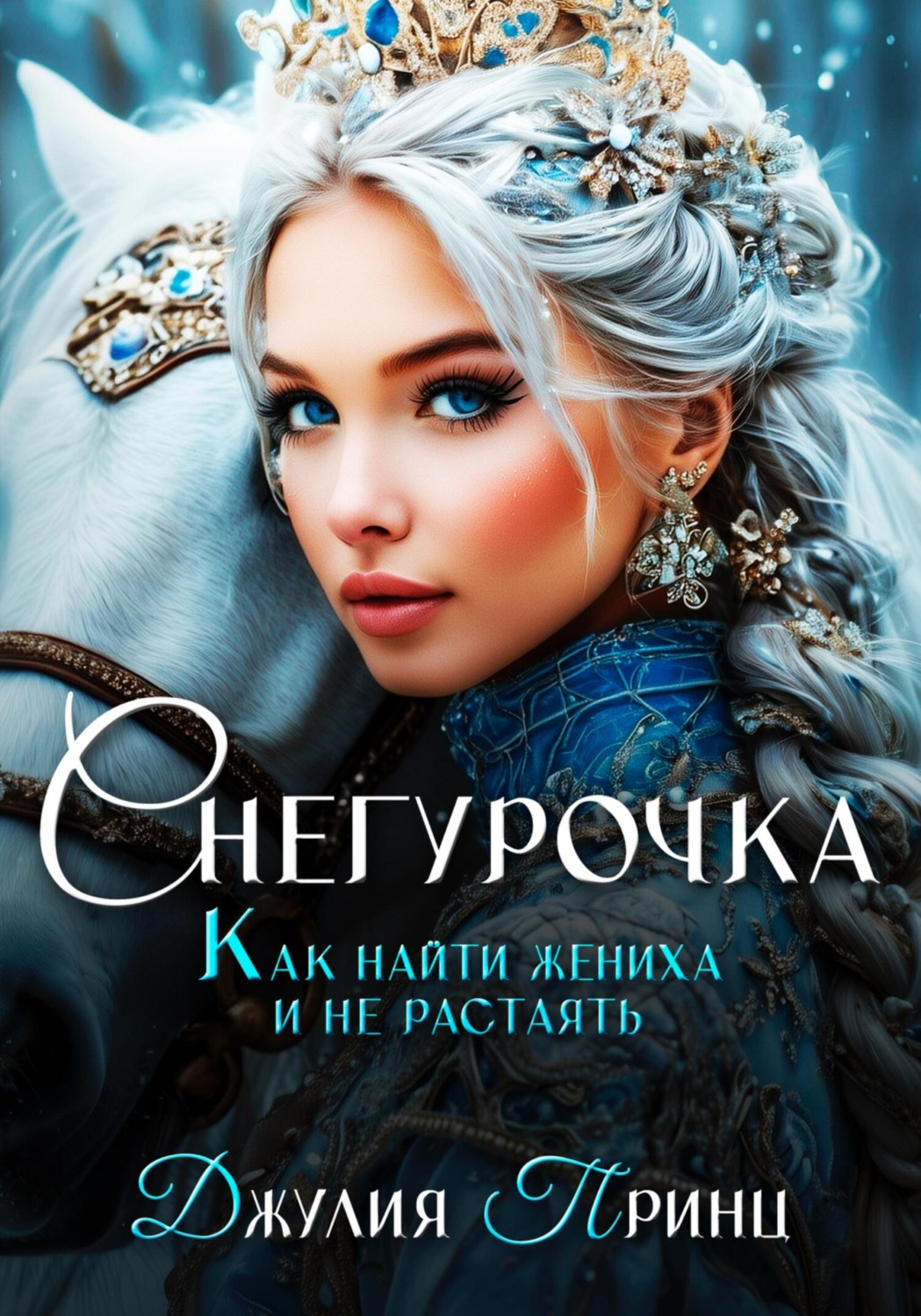 Обложка книги «Снегурочка. Как найти жениха и не растаять»