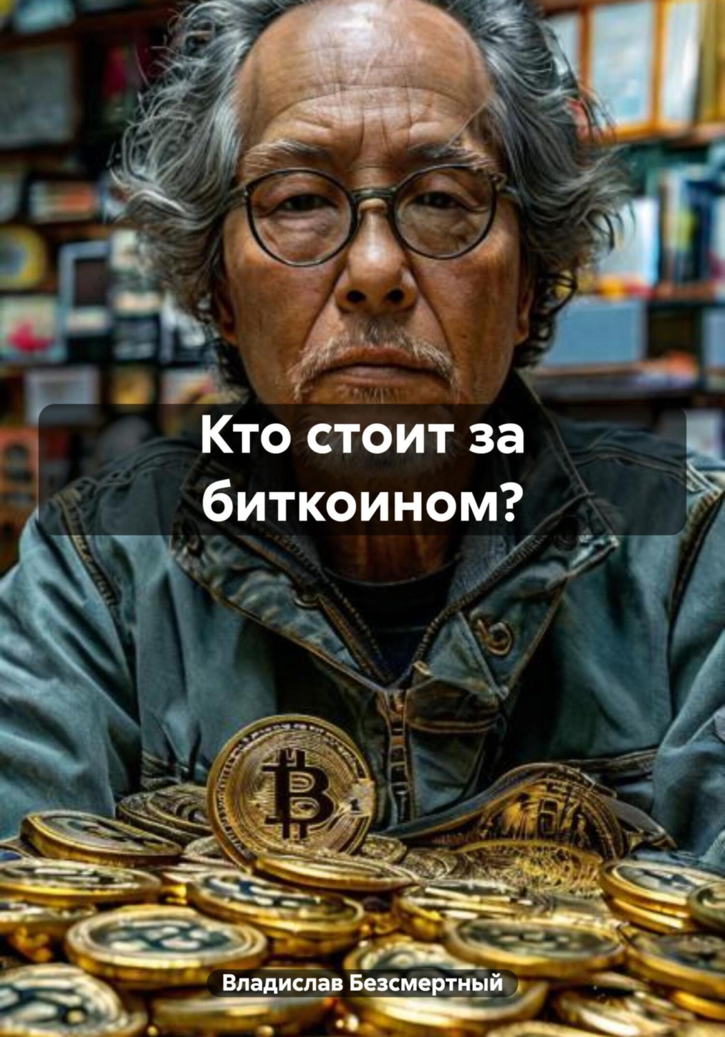 Обложка книги «Кто стоит за биткоином?»