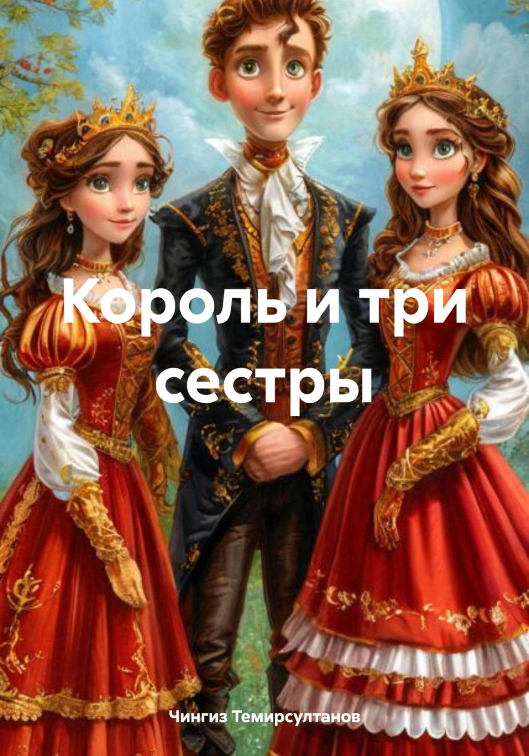 Обложка книги «Король и три сестры»