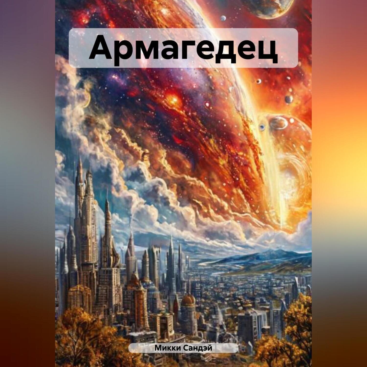 Обложка книги «Армагедец»