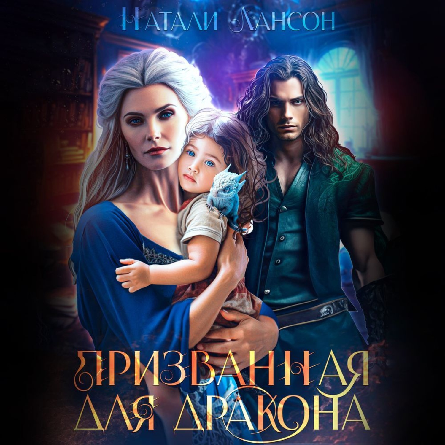 Обложка книги «Призванная для дракона»