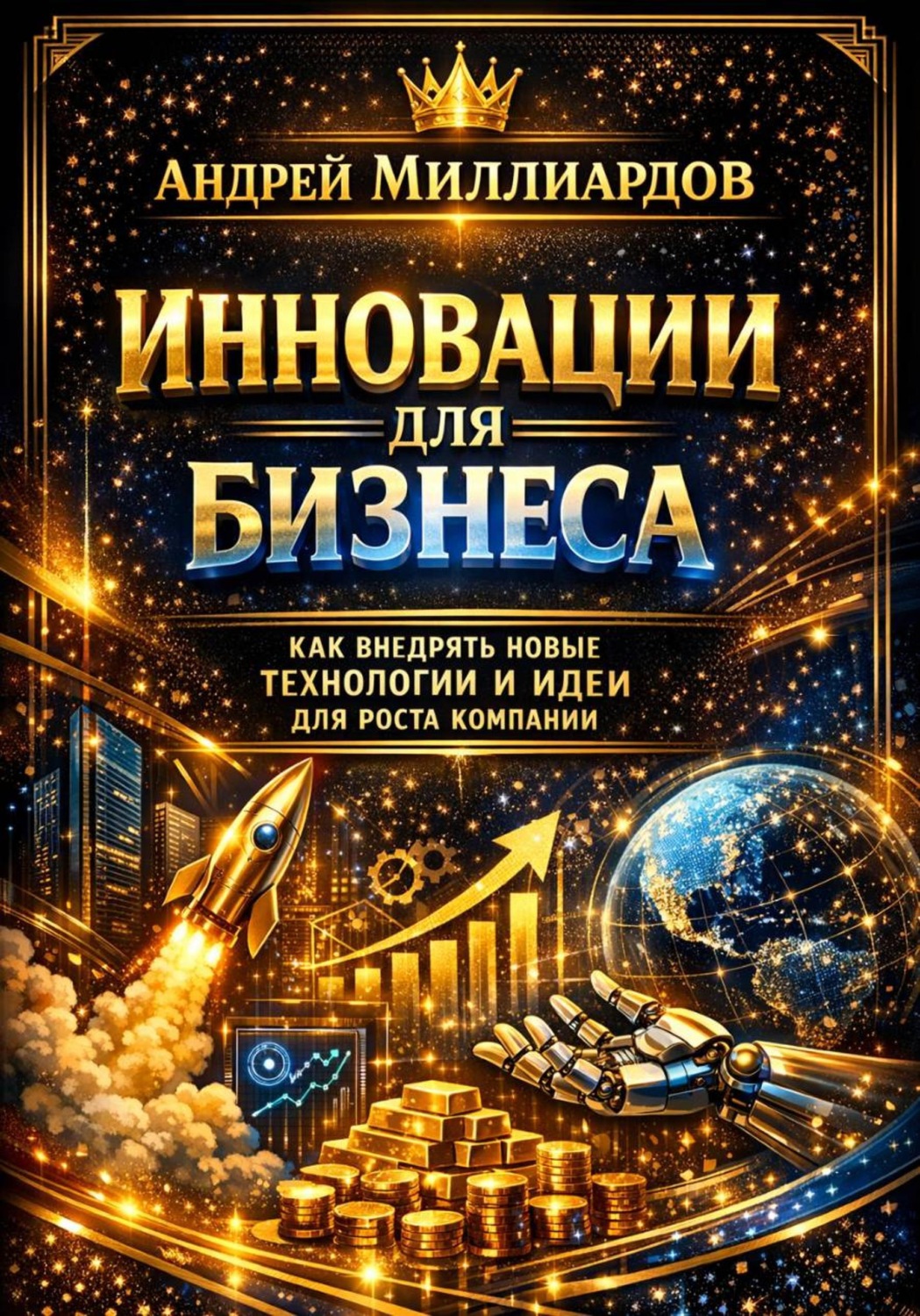 Обложка книги «Инновации для бизнеса. Как внедрять новые технологии и идеи для роста компании»