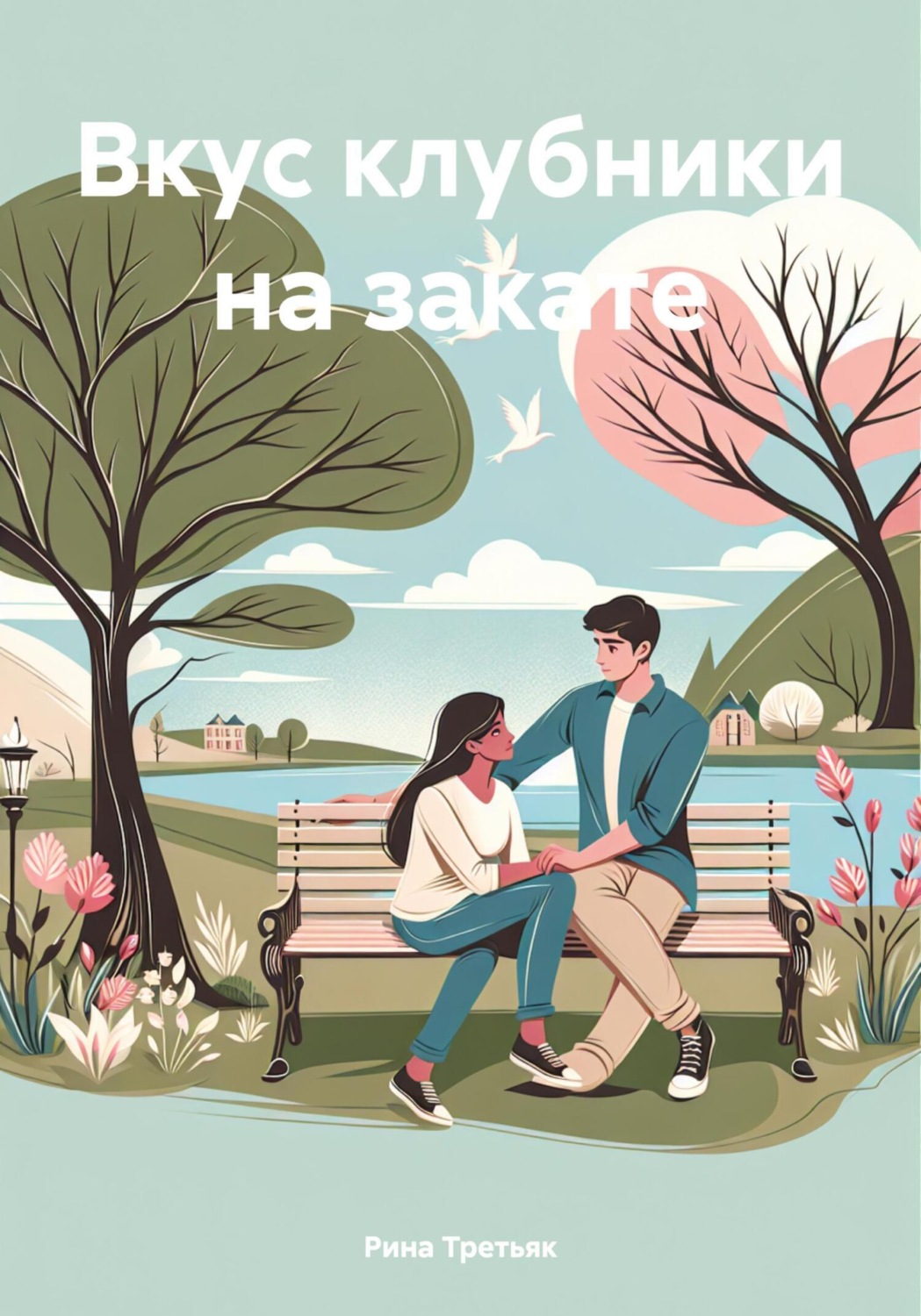 Обложка книги «Вкус клубники на закате»