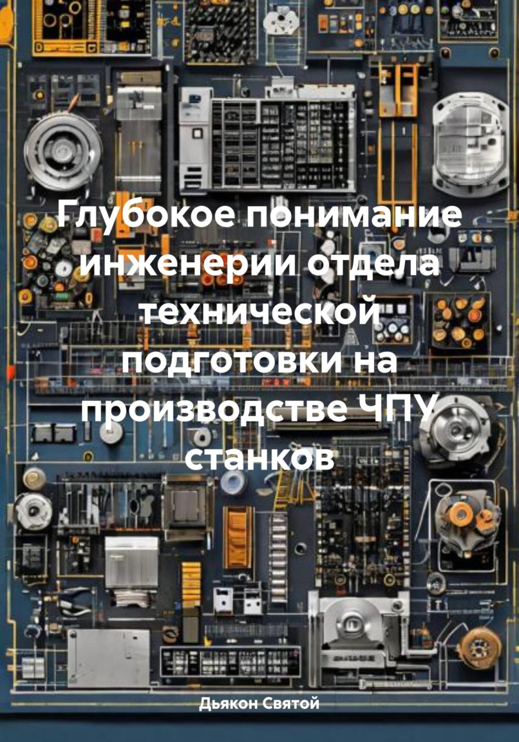 Обложка книги «Глубокое понимание инженерии отдела технической подготовки на производстве ЧПУ станков»