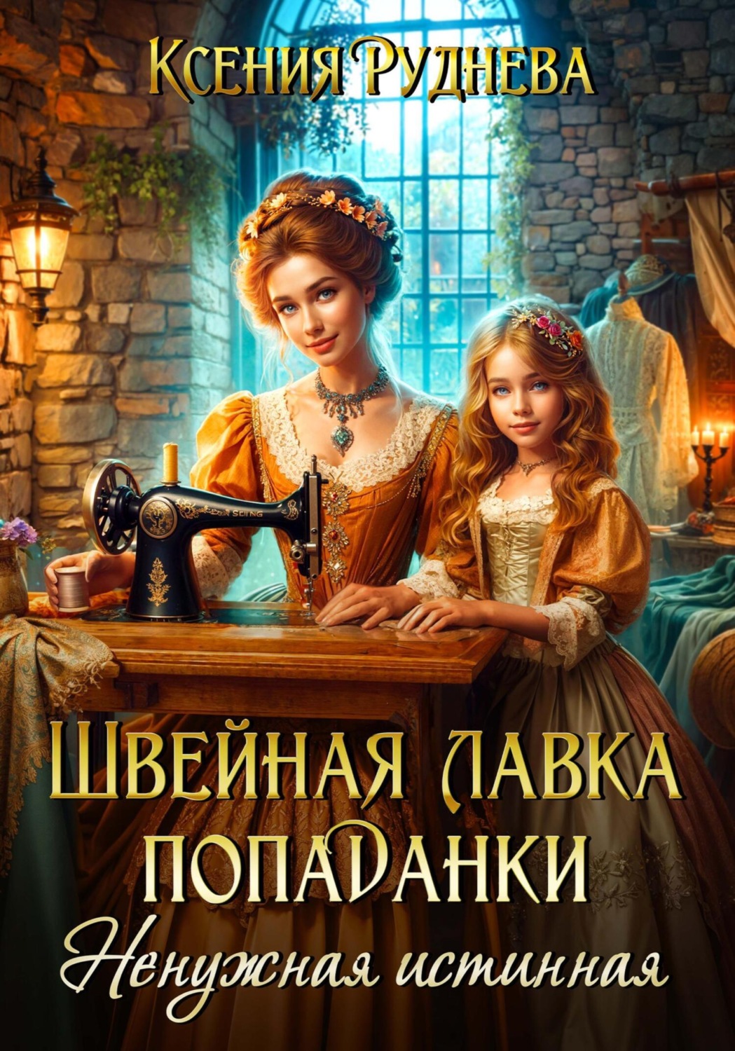Обложка книги «Швейная лавка попаданки. Ненужная истинная»